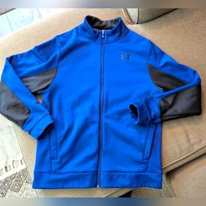Under Armour Zip Up Warm Up Jacket Mens Large